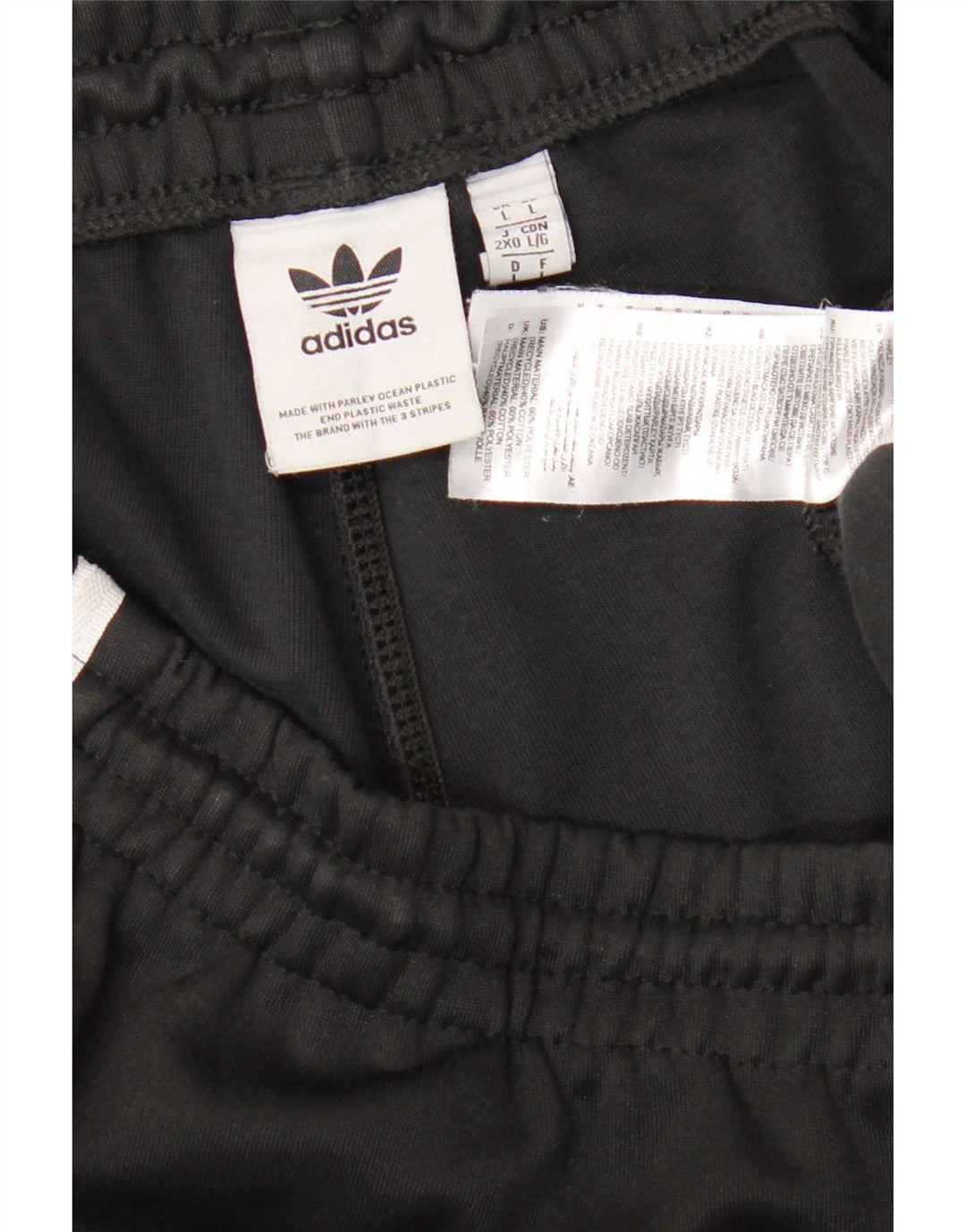 Adidas Pantalon de survêtement pour homme Joggers Large Noir Polyester