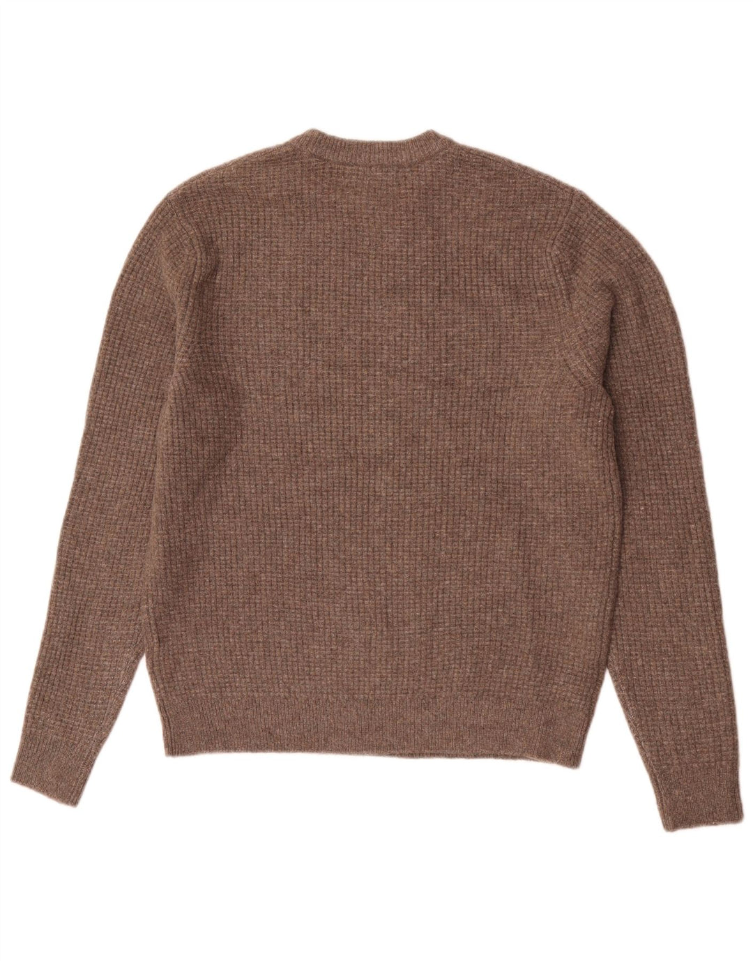 Marks & Spencer Pull Col Ras du Cou Homme Acrylique Marron Moyen