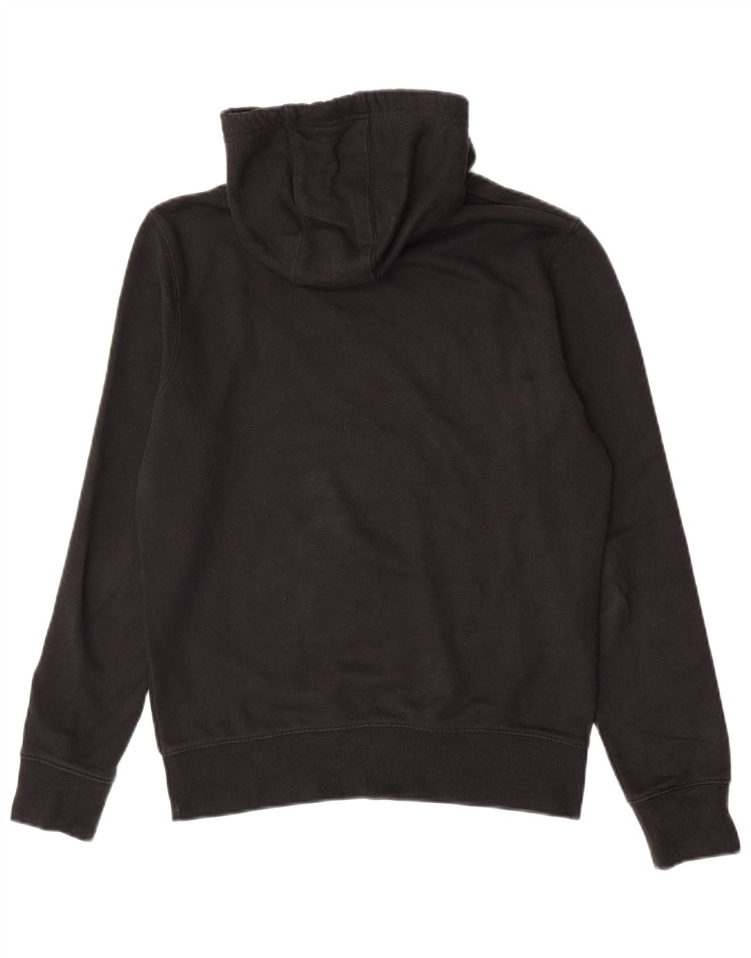 Schott Pull à capuche graphique homme petit coton noir