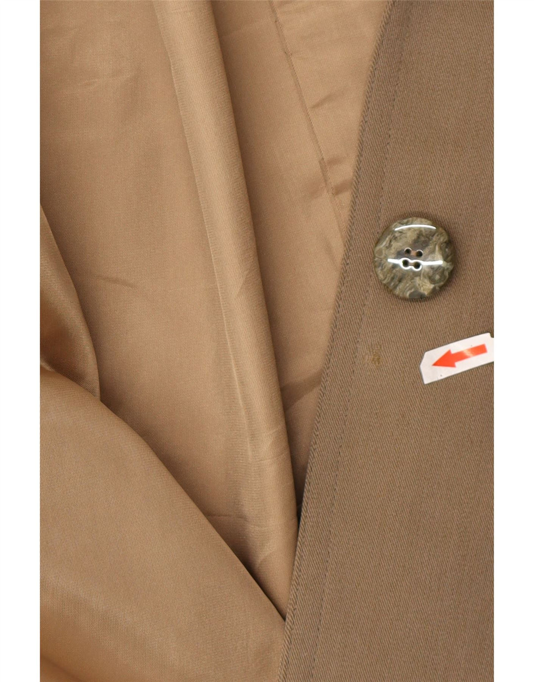 vintage Femmes Overcoat Overcoat UK 18 XL Brun