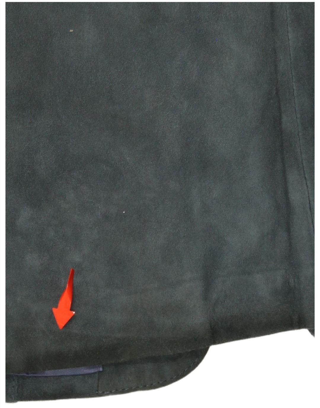 PENELOPE Femme Gilet En Daim IT 44 Bleu Moyen