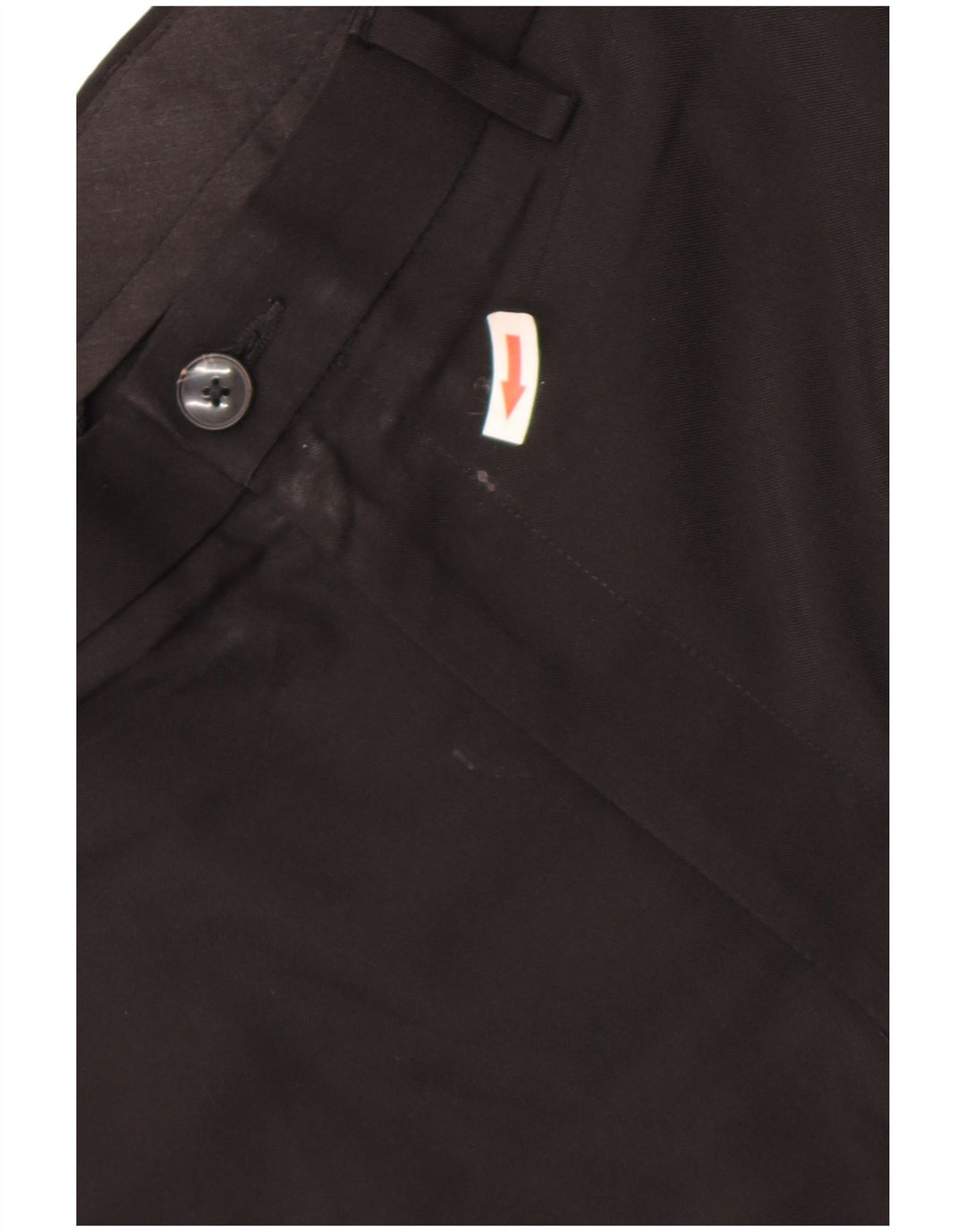 Marks & Spencer Pantalon chino droit coupe droite pour homme W40 L31 Noir
