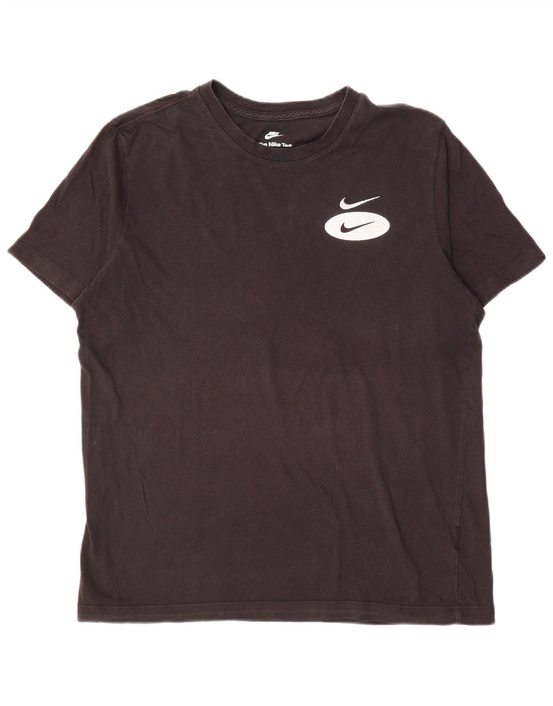 Nike T-Shirt Homme Noir Moyen Coton