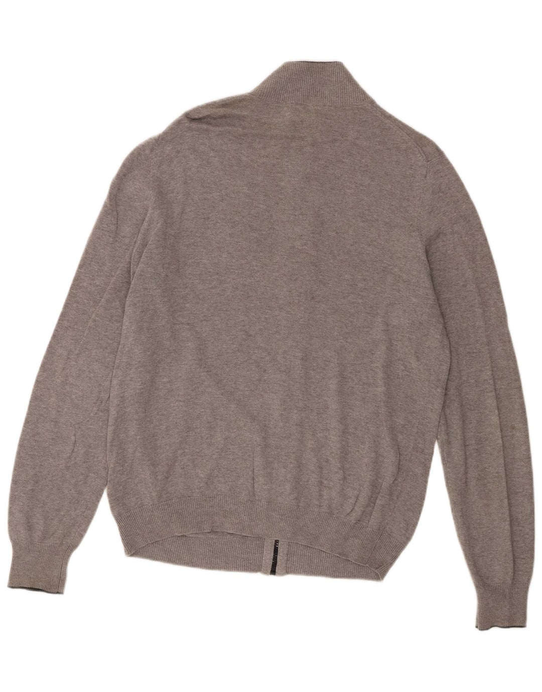 Gap Cardigan Pull Homme Gris Moyen Coton