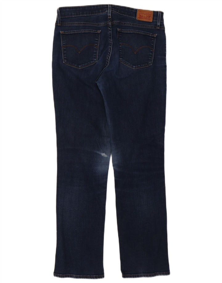 Levi's Jean Droit 714 Femme W30 L29 Bleu Marine