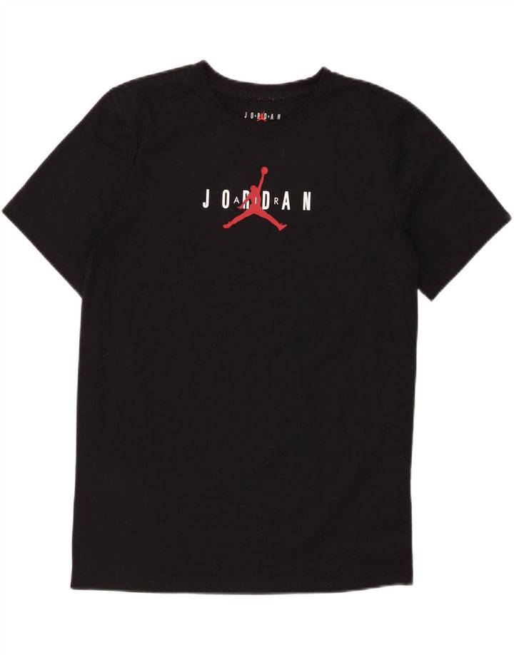 JORDAN T-Shirt Graphique Garçon 13-14 ans XL Noir Polyester
