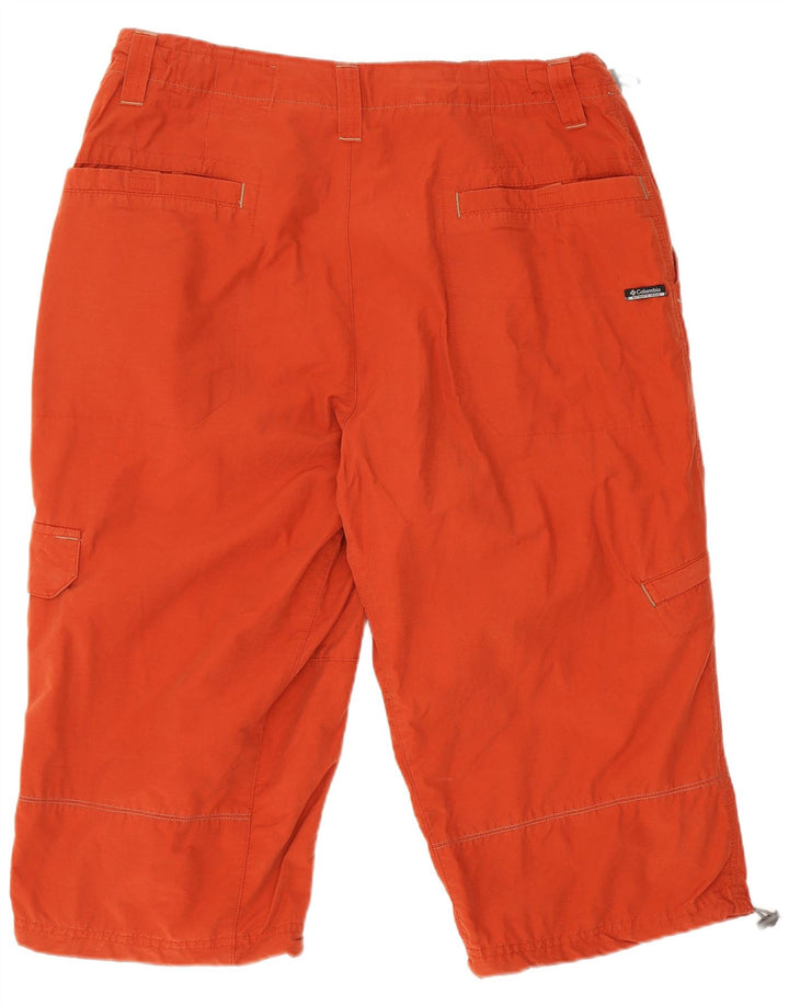 Columbia Short Cargo Homme W34 Large Orange Coton