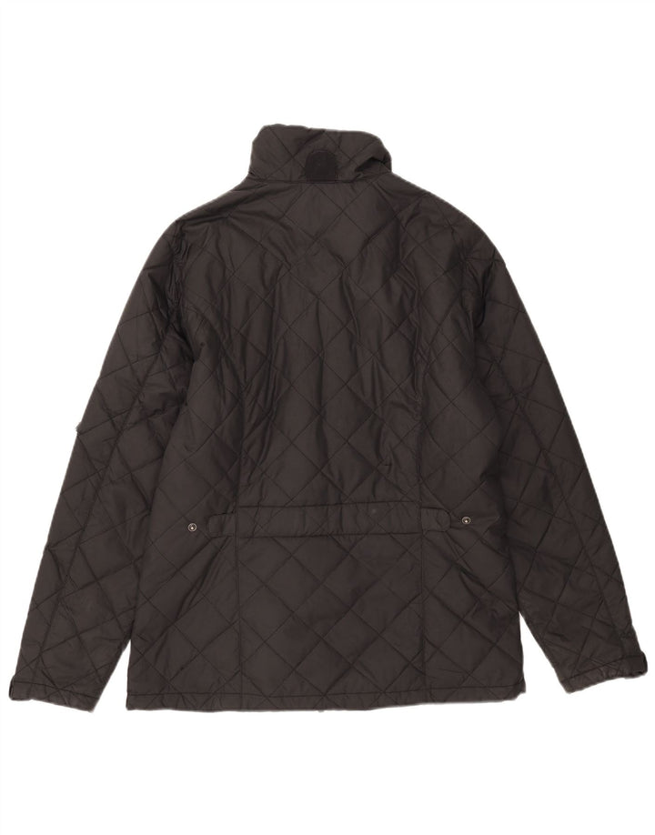 Schoffel Veste matelassée surdimensionnée pour femme UK 10 Small Noir Polyester