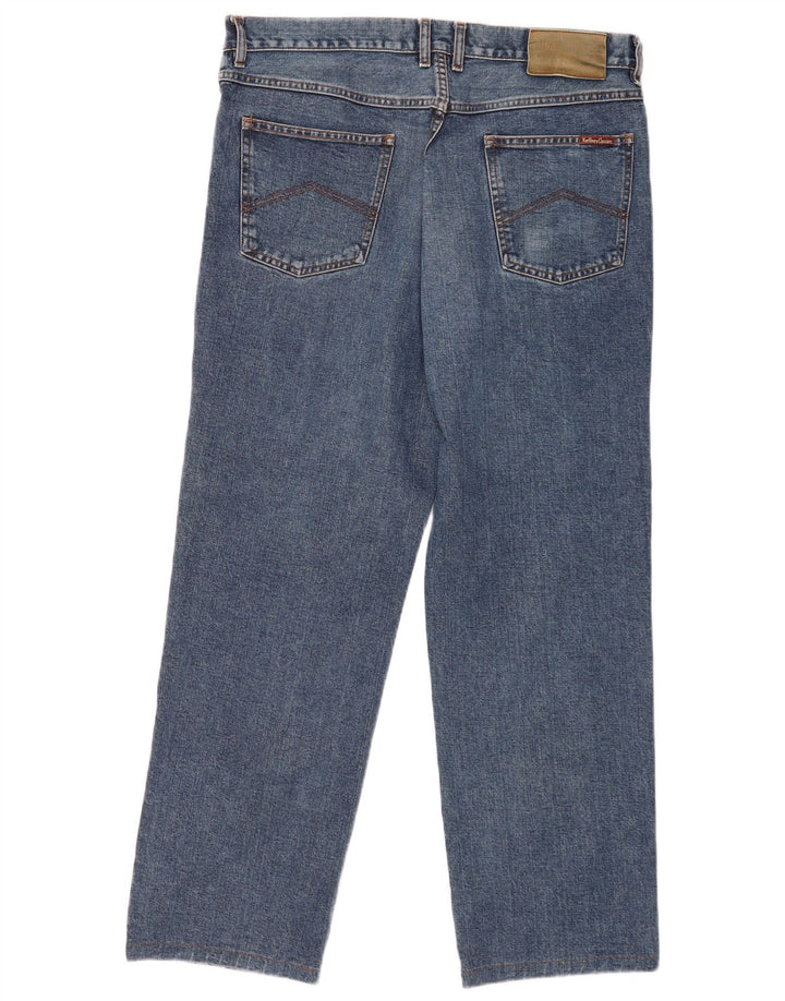 Marlboro Classics Jean droit homme W38 L31 bleu coton