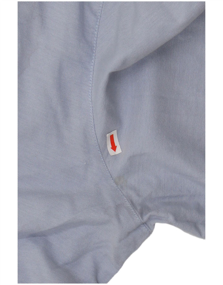 DICKIES Mens Shirt Size 19 1/2 3XL Blue Cotton