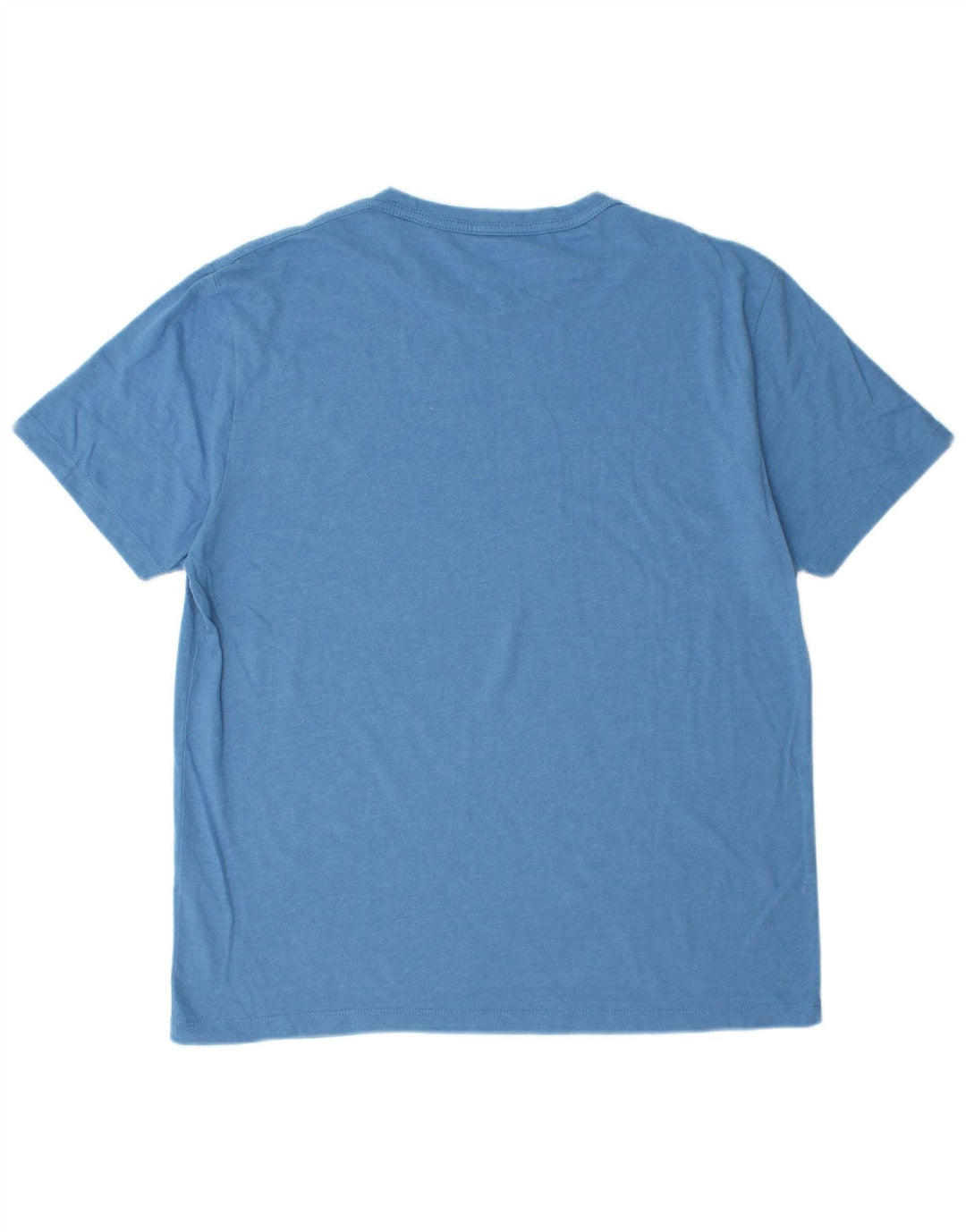 All Saints T-shirt coupe classique pour hommes, grand, bleu, coton