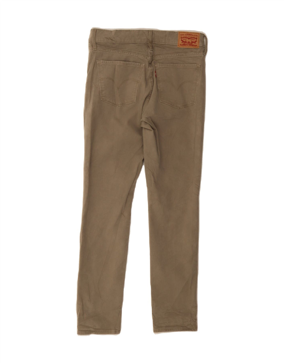 LEVI'S Womens Slim Jeans W27 L28  Beige Cotton Vintage Levi's and Second-Hand Levi's from Messina Hembry 