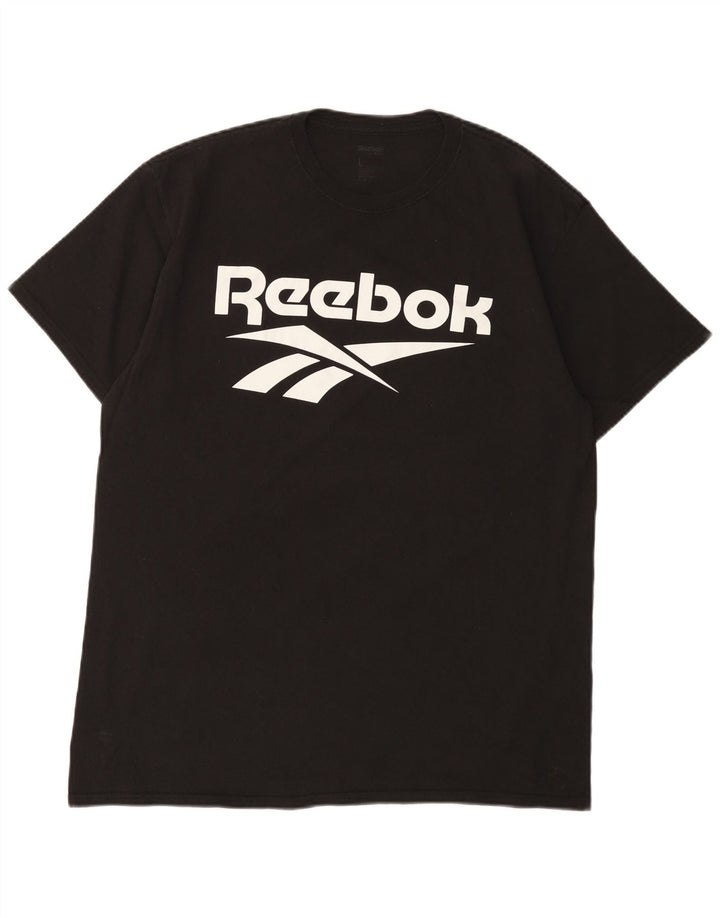 Reebok T-Shirt Graphique Homme Grand Noir