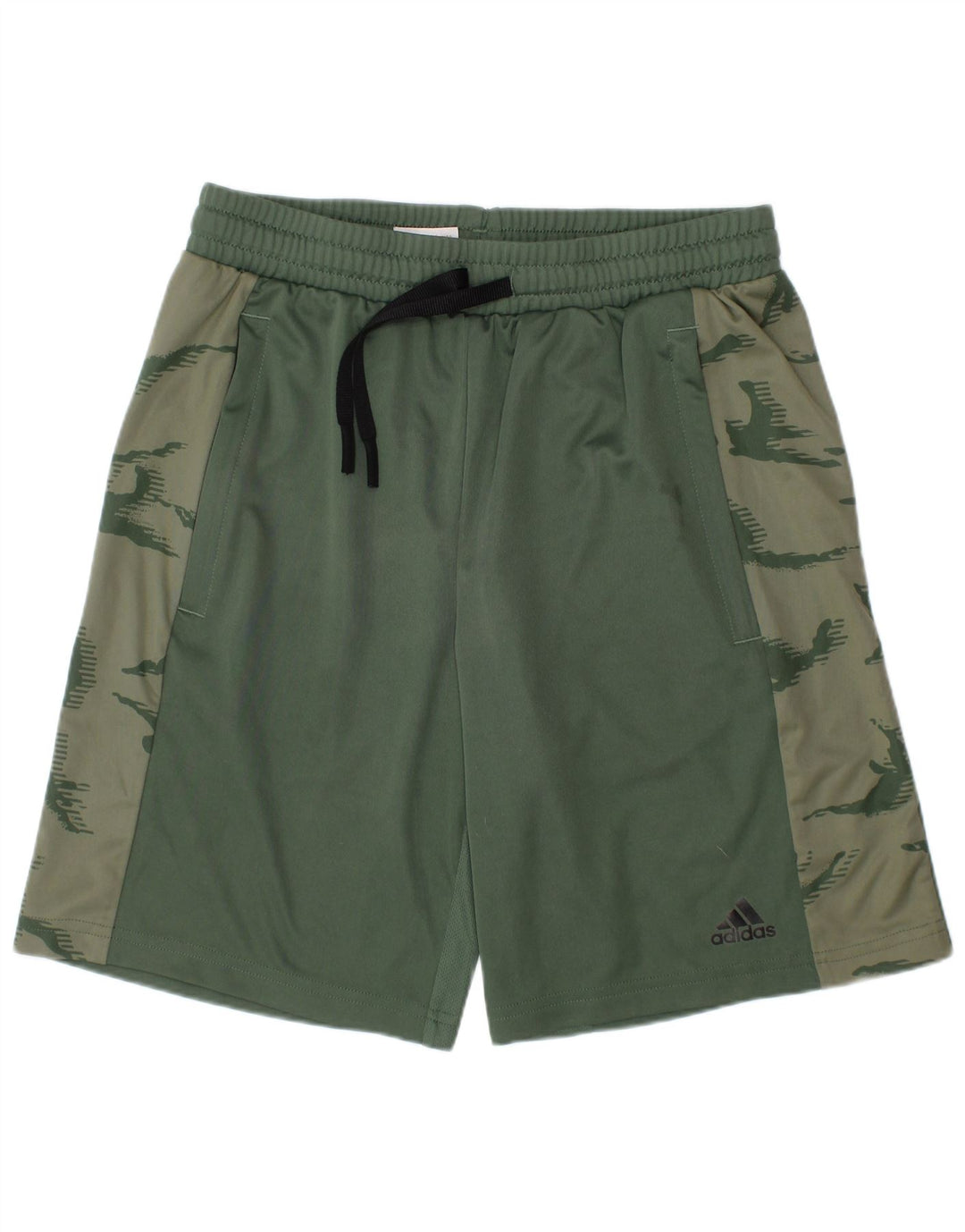 ADIDAS Short de sport Aeroready Garçon 11-12 ans Vert Camouflage Polyester