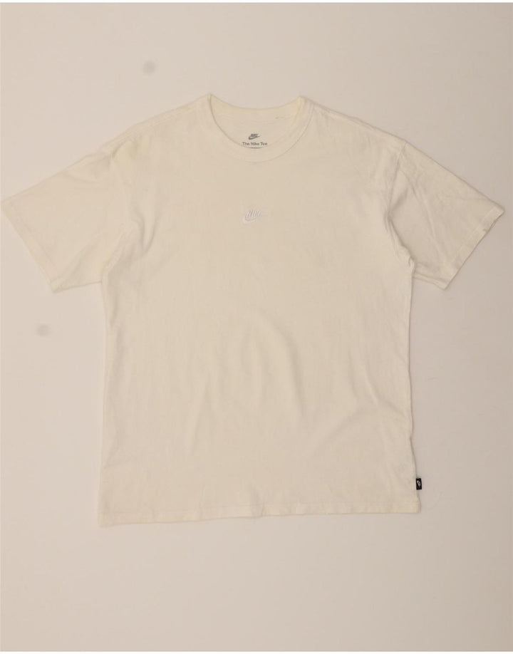 NIKE Mens Loose Fit T-Shirt Top Medium White Cotton Vintage Nike and Second-Hand Nike from Messina Hembry 