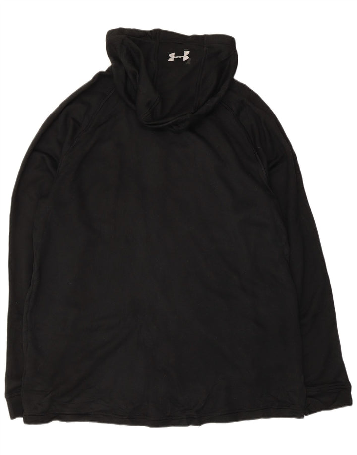 Under Armour Pull à capuche zippé XL Homme Noir Polyester