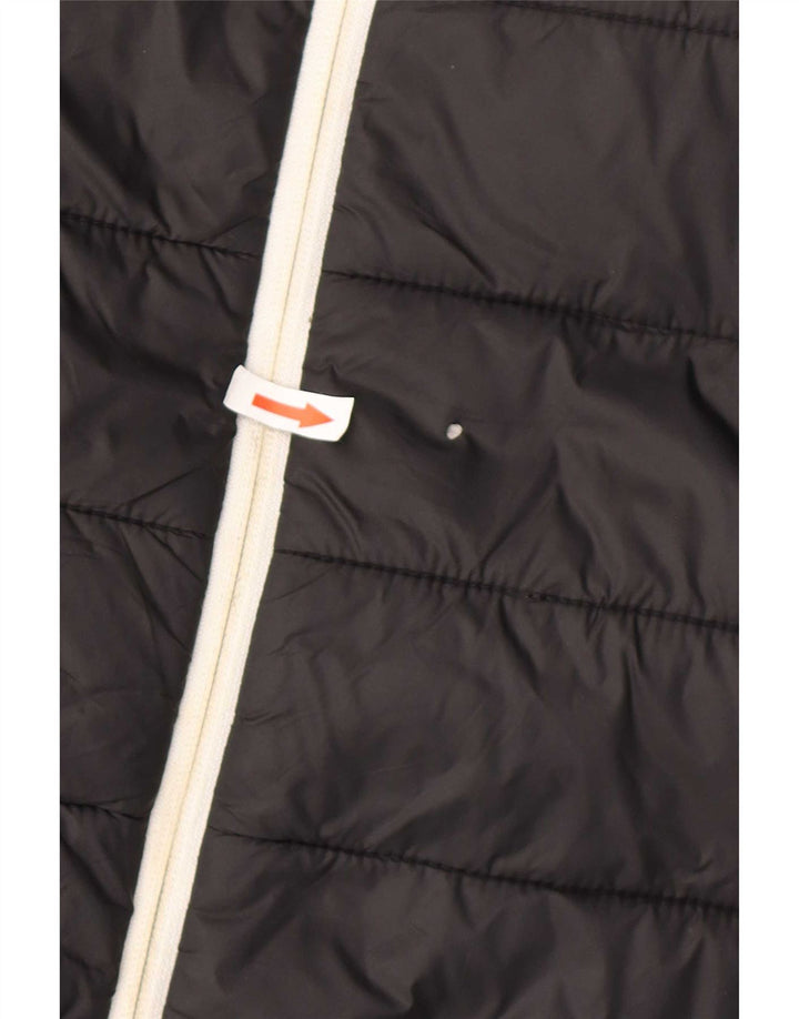 Hugo Boss Veste matelassée à capuche pour hommes UK 44 2XL Noir Polyamide