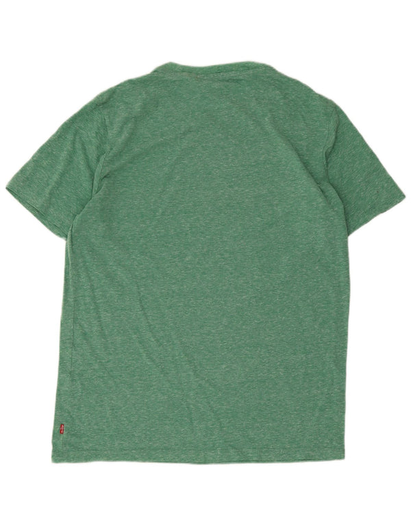 Levi's Tee-Shirt Graphique Homme Small Vert