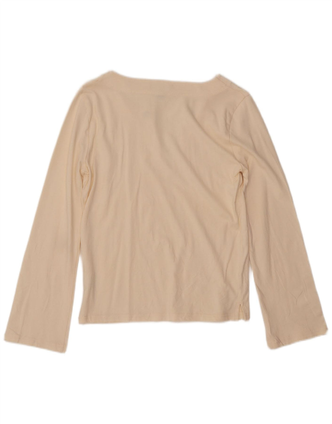 J. Crew Chemisier à manches longues pour femme UK 10 Petit coton beige