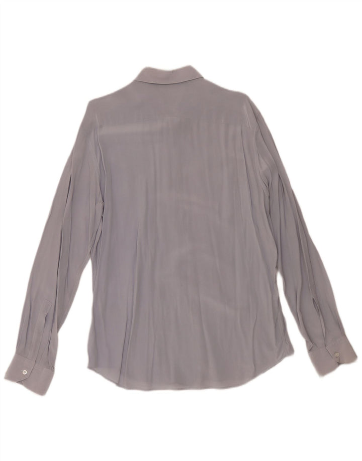 Chemise Epsom Homme Bleu Moyen Soie