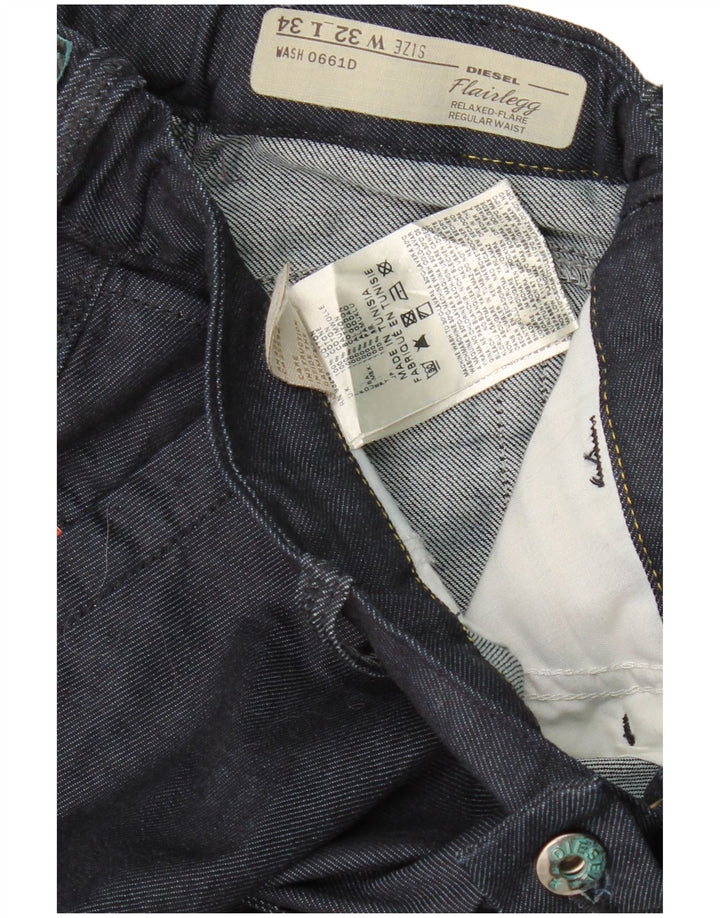 DIESEL Femme Flairlegg-a Jean évasé coupe décontractée W32 L31 Bleu marine