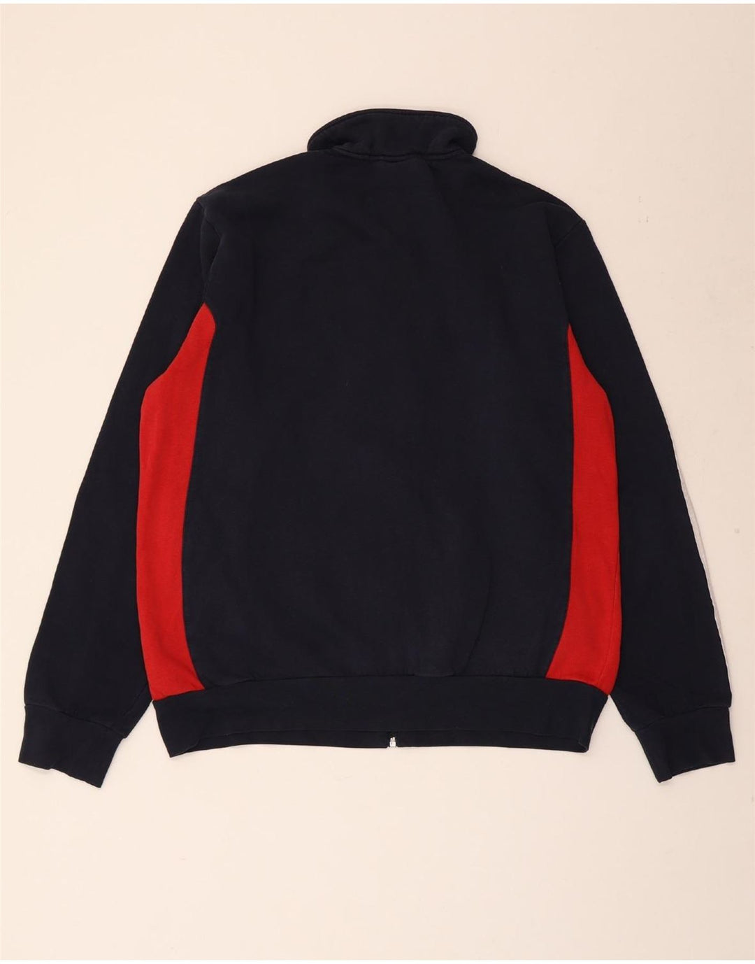 Adidas Veste de survêtement pour homme XL en coton color block bleu marine