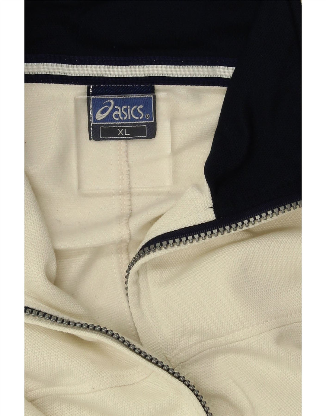 ASICS Veste de survêtement pour homme XL Blanc