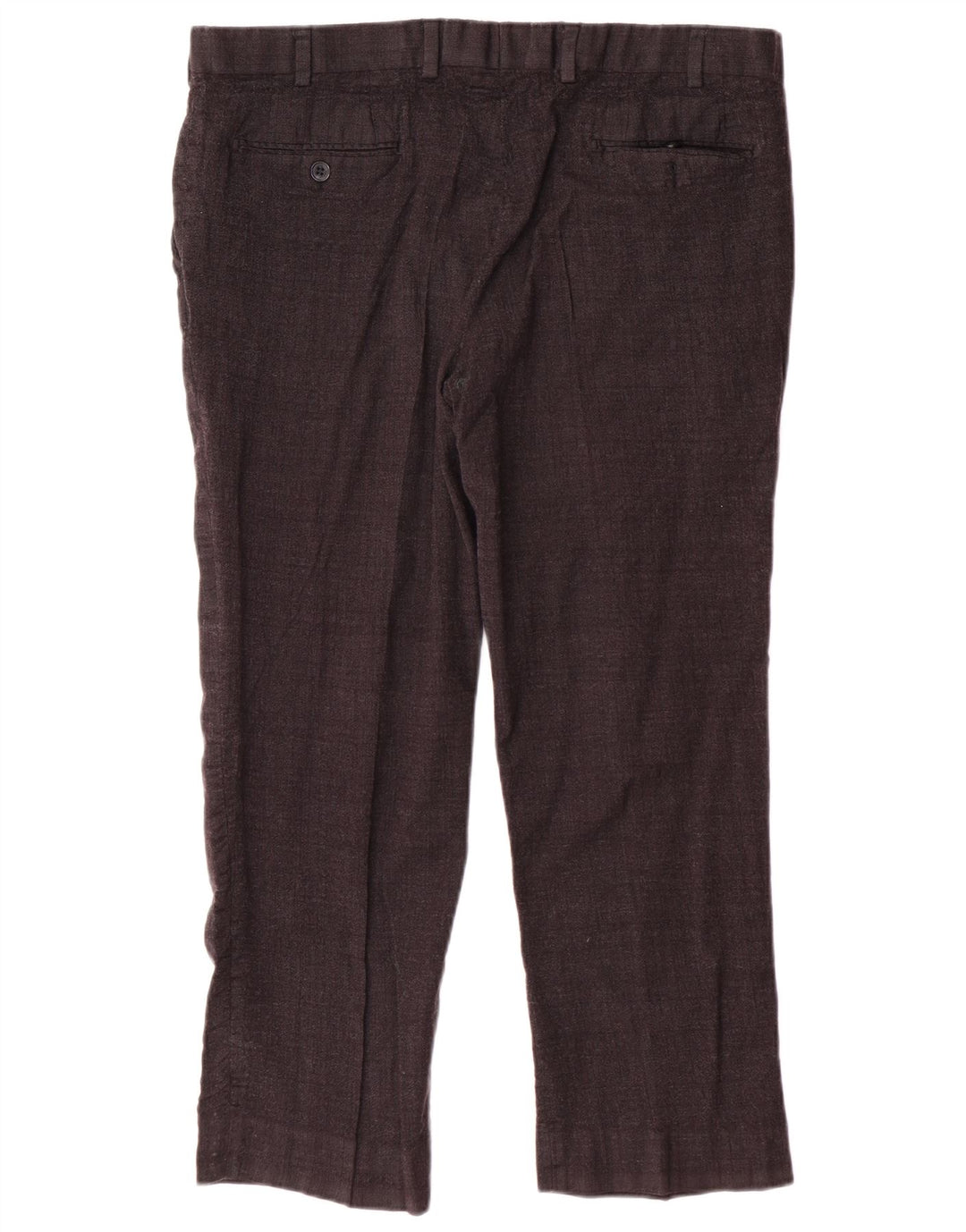 MARKS & SPENCER Pantalon Court Droit Autograph Homme W40 L26 Noir