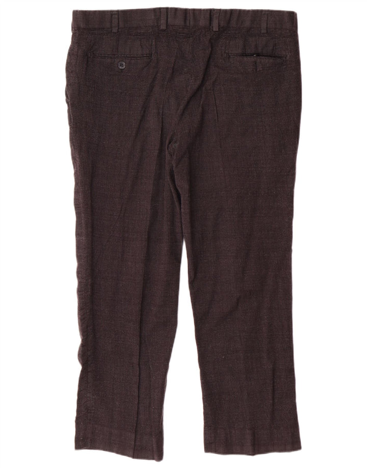 MARKS & SPENCER Pantalon Court Droit Autograph Homme W40 L26 Noir