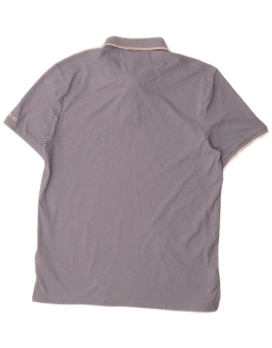 Dkny Polo Homme Bleu Moyen Coton