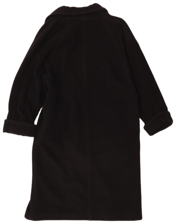 manteau double boutonnage femme vintage IT 48 XL Noir