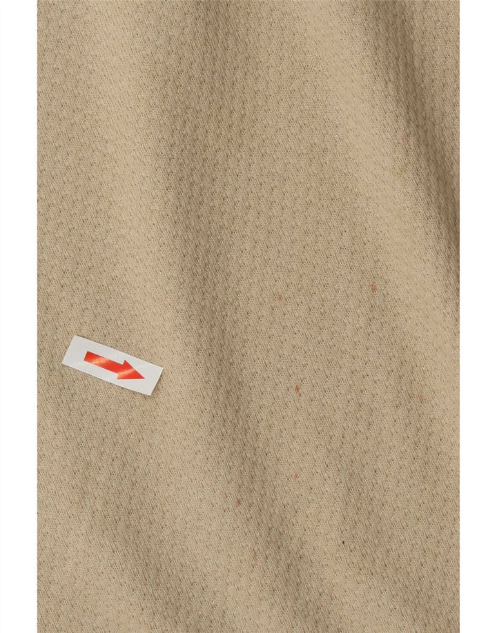 Polo Homme Zara Homme Beige Moyen Coton