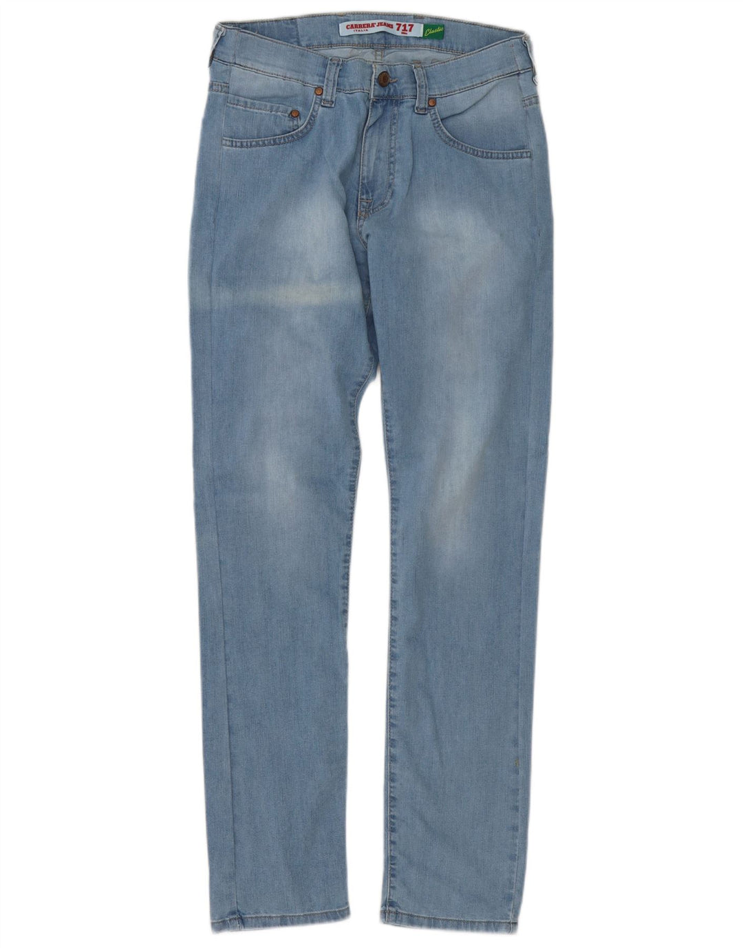 Carrera Jean Slim 717 Homme IT 48 Medium W33 L32 Bleu Coton