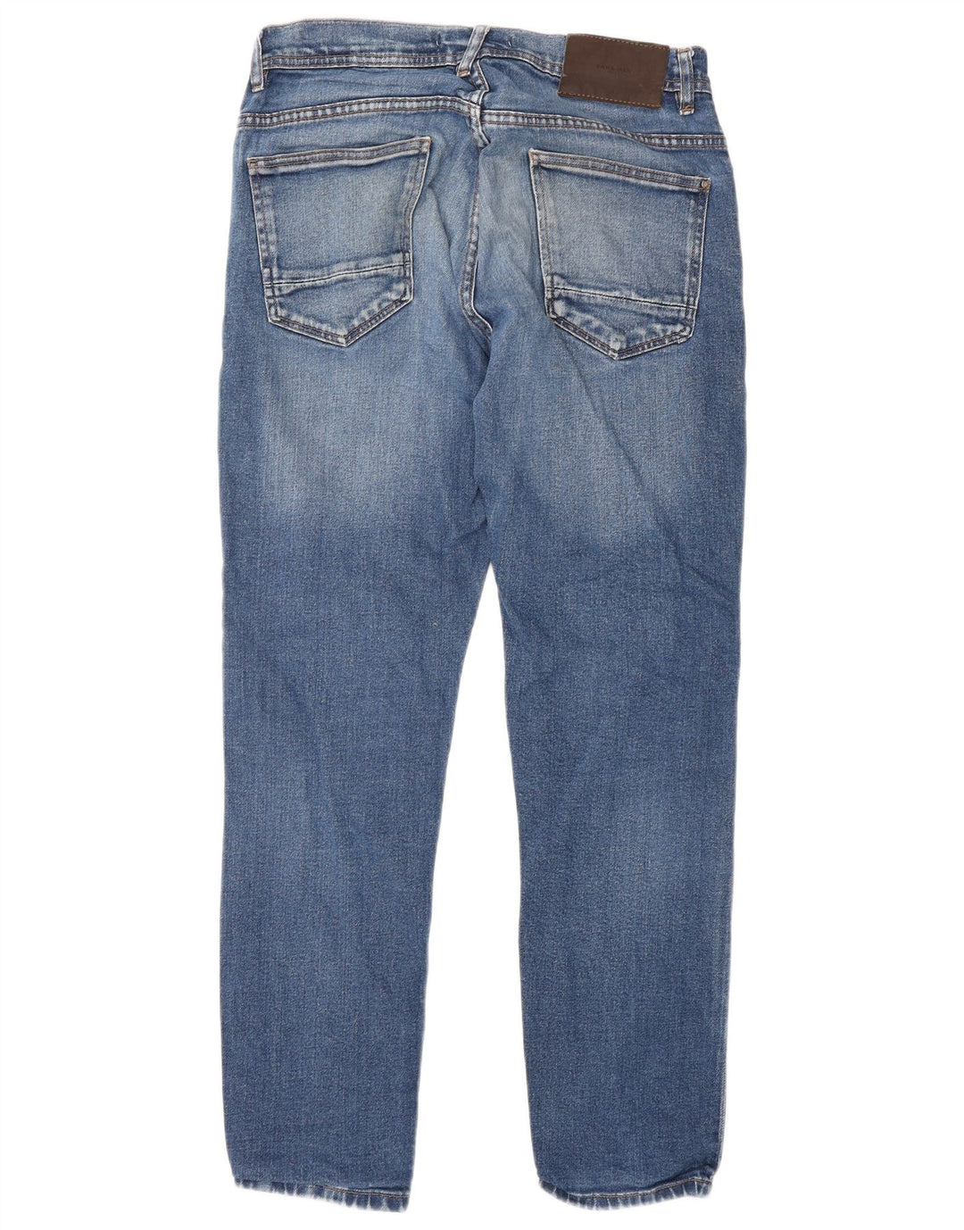 Zara Jean slim pour homme EU 42 Large W32 L30 Bleu