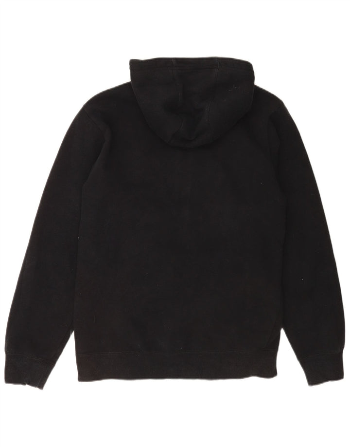 Adidas Pull à capuche zippé graphique pour homme en coton noir moyen