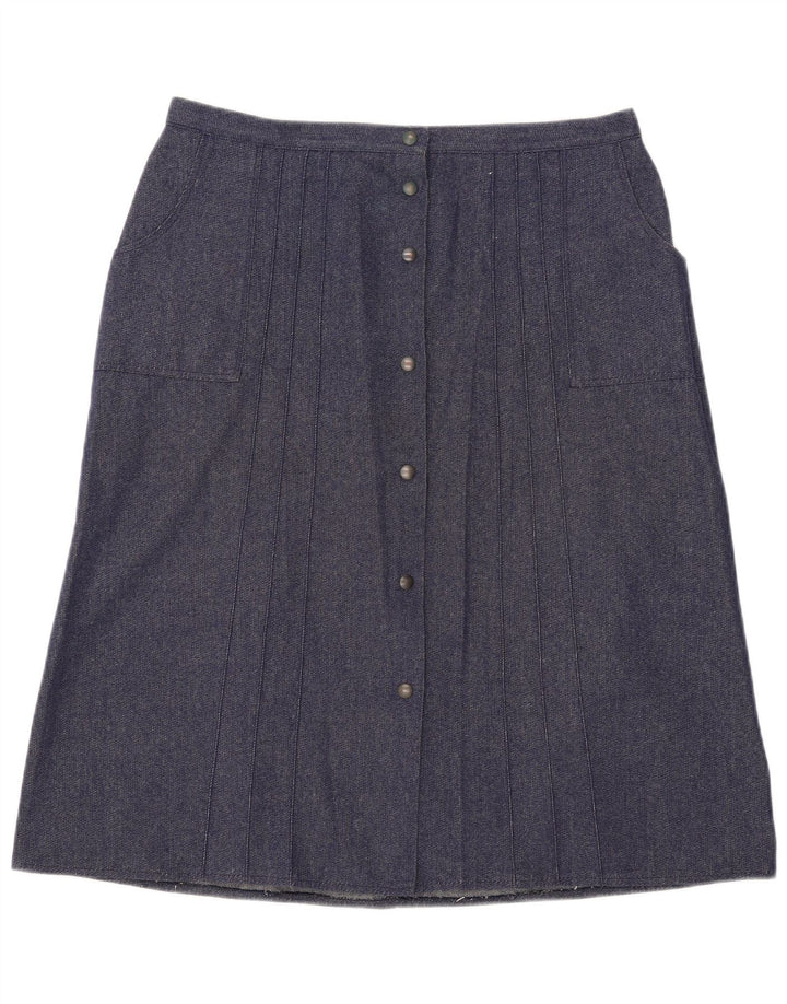 jupe trapèze femme vintage W34 Grand Bleu