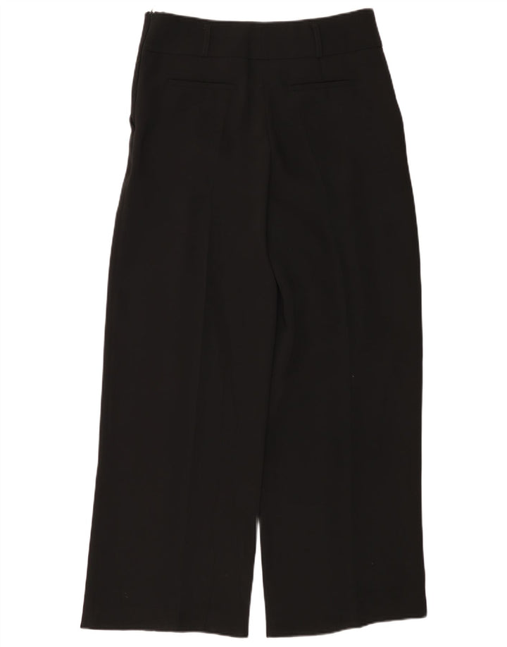 REISS Pantalon décontracté taille haute pour femme UK 12 Medium W32 L30 Noir