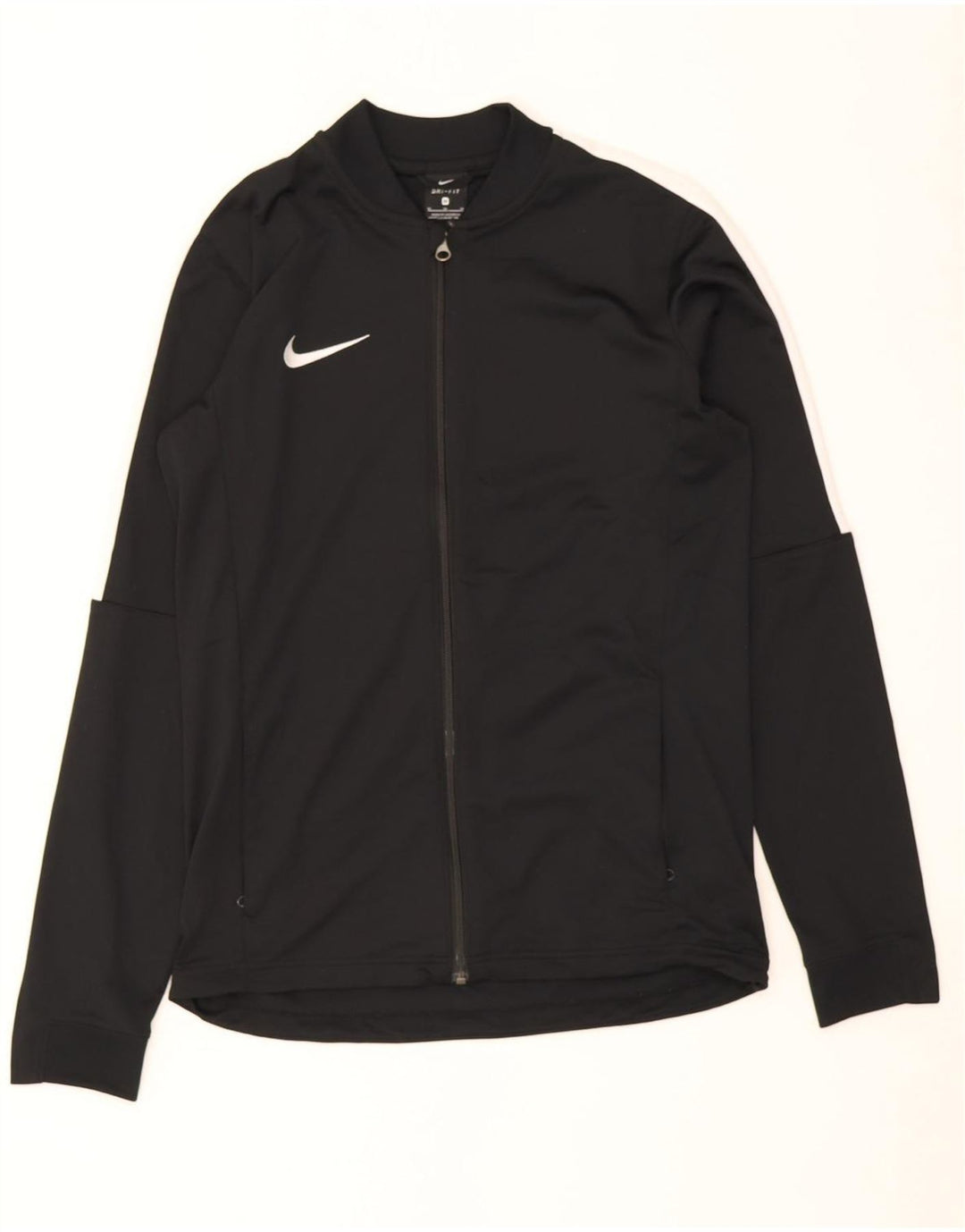 Veste de survêtement Nike Dri Fit pour hommes, polyester color block noir moyen