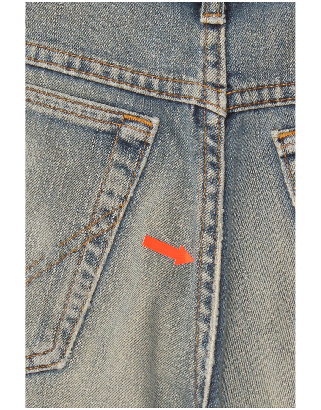 Wrangler Short en Jean Femme W31 Coton Bleu Moyen