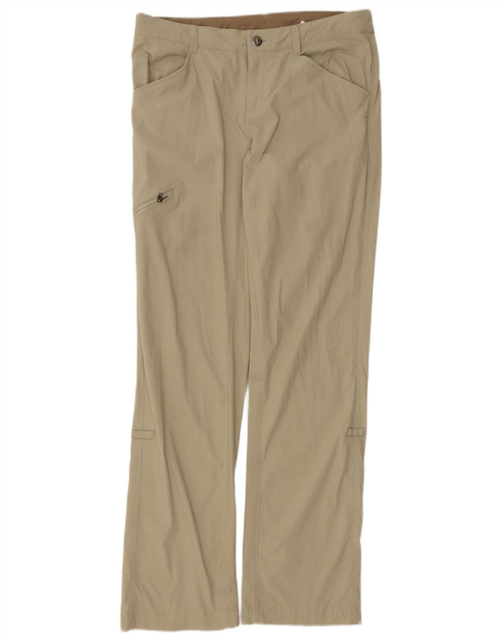 PATAGONIA Pantalon cargo droit pour femme US 6 Medium W32 L32 Beige Nylon