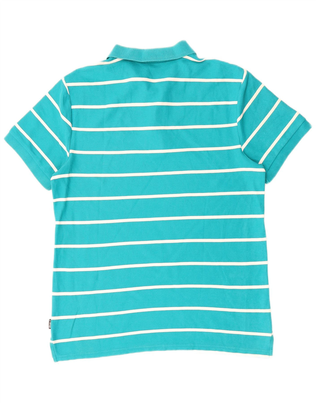 NIKE Polo Homme Grand Bleu Rayé Coton