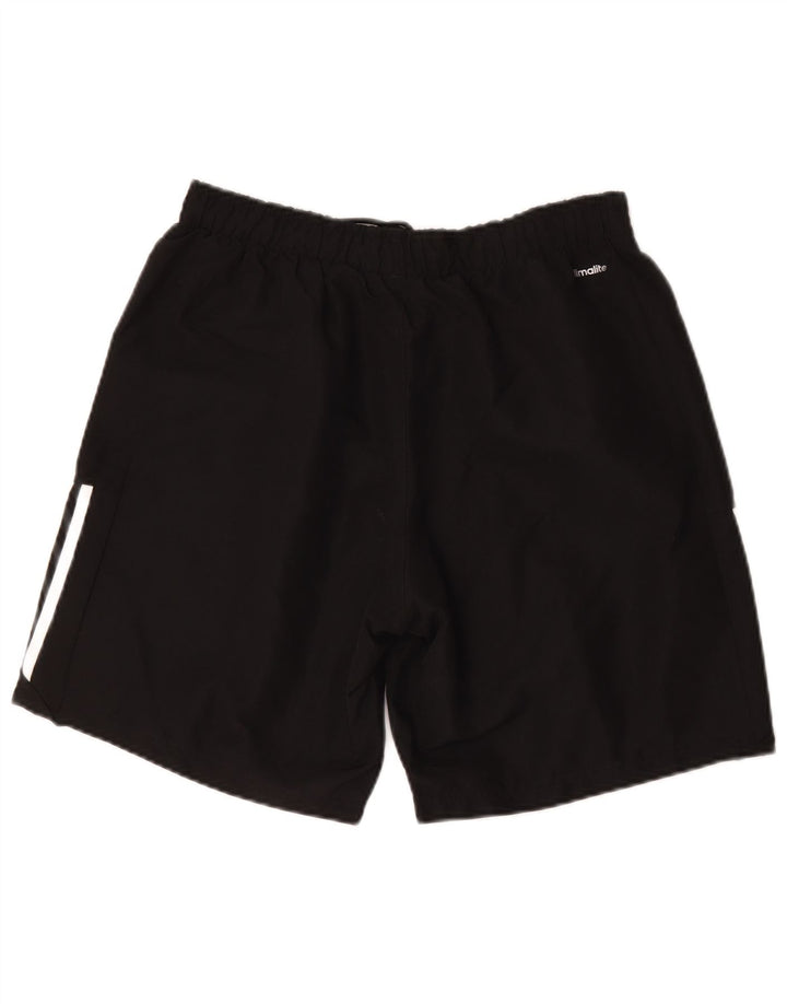 Adidas Short de sport Climalite pour homme, grand, noir, polyester