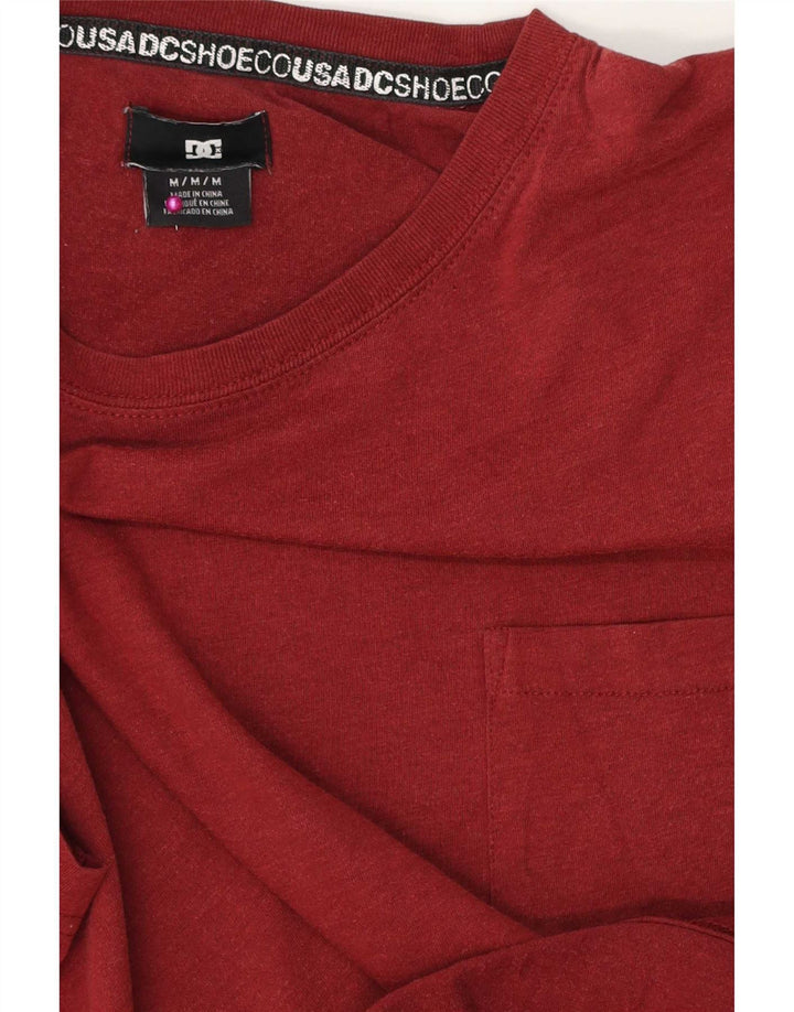 DC T-Shirt Homme Haut Bordeaux Moyen