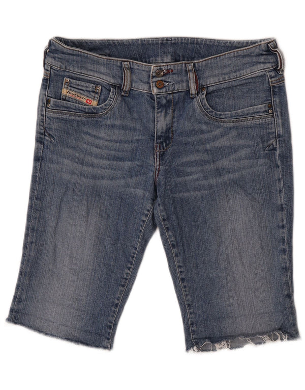 Diesel Short en Jean Femme W32 Large Bleu Coton