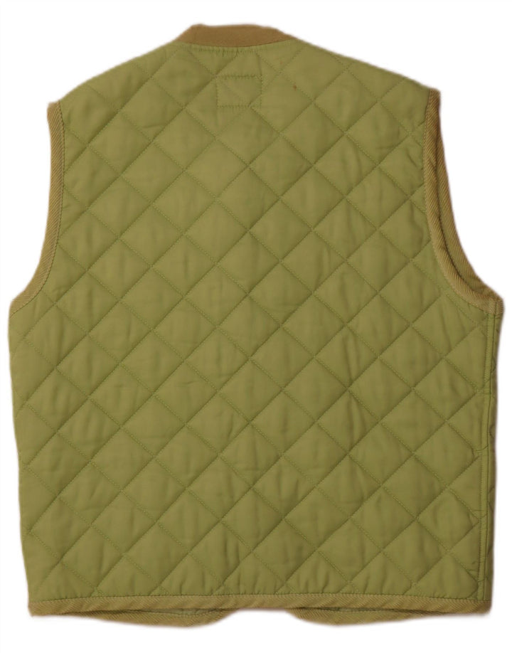 RIFLE Gilet matelassé pour homme UK 38 Vert moyen Polyamide