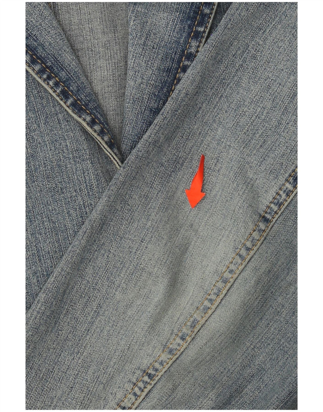 ESPRIT Veste blazer en jean à 2 boutons pour femme UK 16 Large Bleu Coton