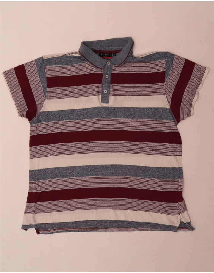 Pierre Cardin Polo Regular Fit Homme Large Rayé Multicolore