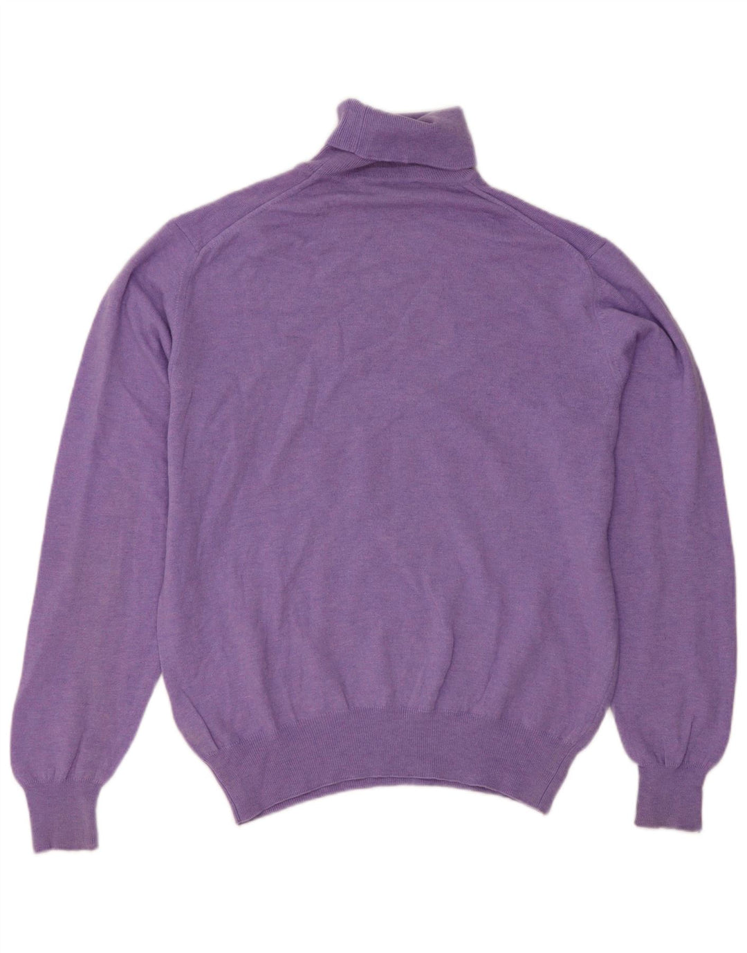 Fred Perry Pull à col roulé coupe classique pour homme en laine violette