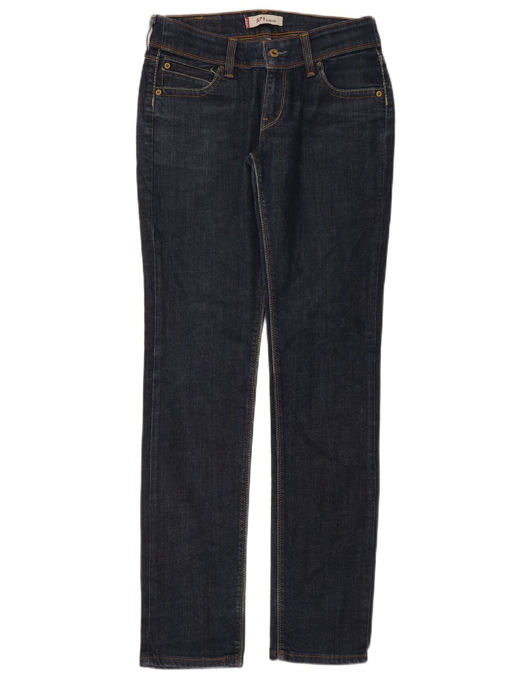 Levi's Jean Slim 571 Femme W30 L34 Bleu Coton