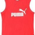 PUMA Débardeur Graphic Homme Rouge Moyen